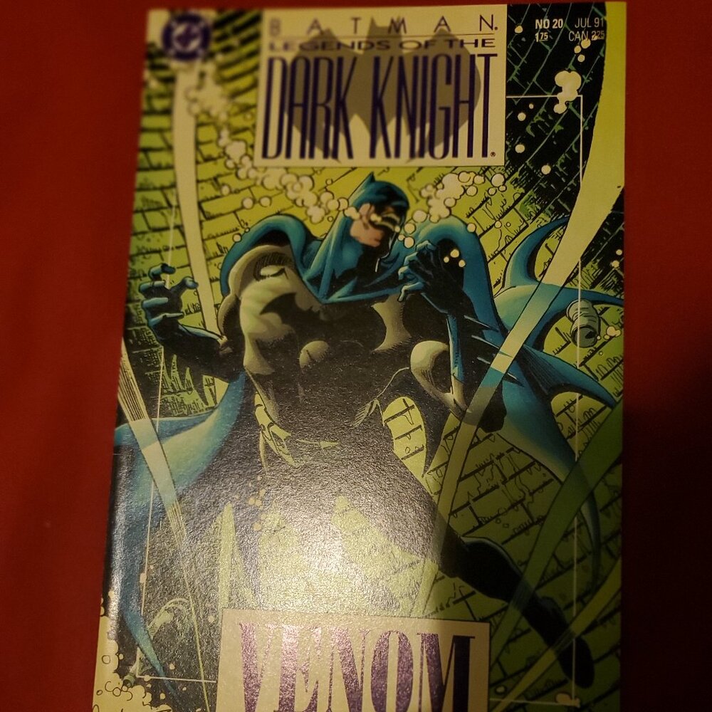 DC BATMAN LEGENDS OF THE DARK KNIGHT VENOM PART FIVE OF FIVE COMIC BOOK NO 20